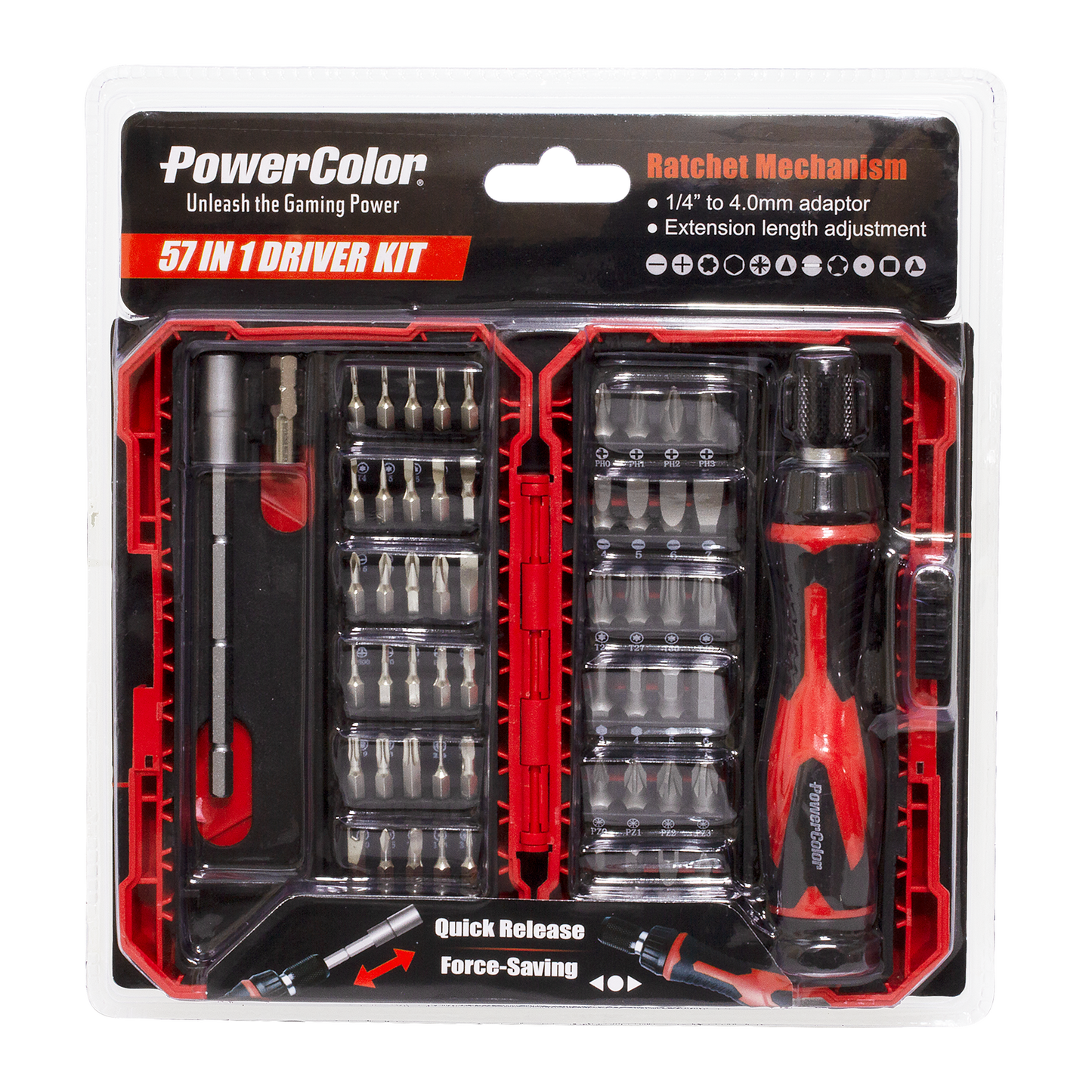 PowerColor 57-in-1 Driver Kit