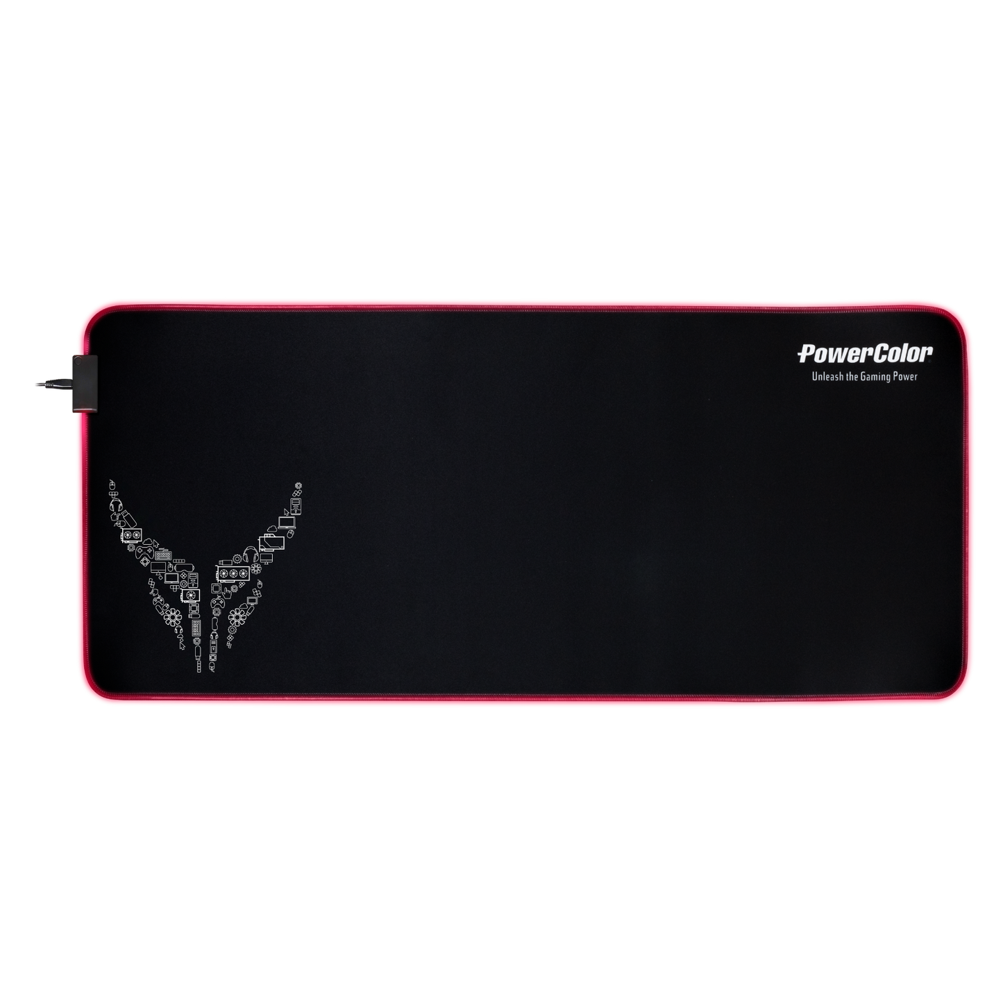 Red Devil RGB Mouse Pad