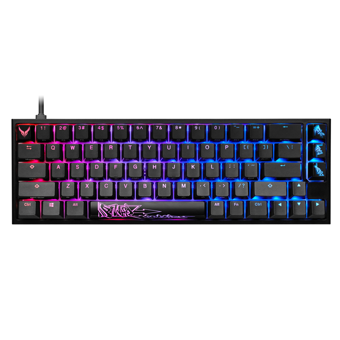 PowerColor x Ducky One 2 SF RGB Mechanical Keyboard - White Clicky PowerColor x Ducky One 2 SF RGB Mechanical Keyboard - White Clicky