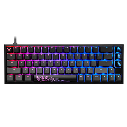 PowerColor x Ducky One 2 SF RGB Mechanical Keyboard - Brown Tactile